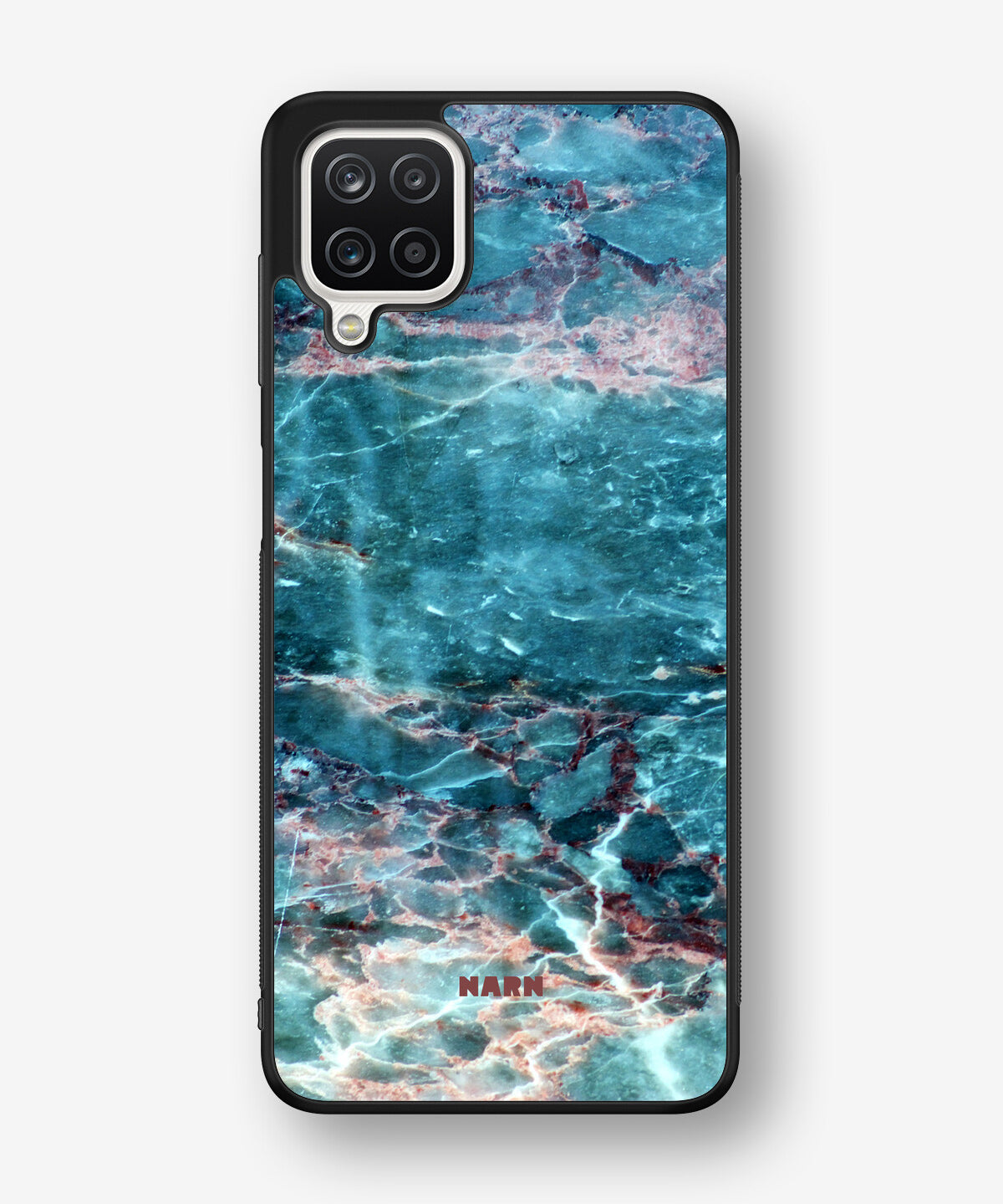 Samsung Galaxy A12 Hard Case – Icy Marble - View 1