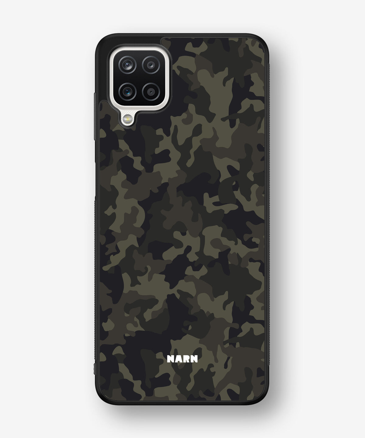 Samsung Galaxy A12 Hard Case – Jungle Green Camo - View 1