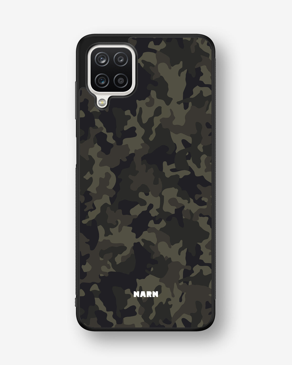Samsung Galaxy A12 Hard Case – Jungle Green Camo - View 1