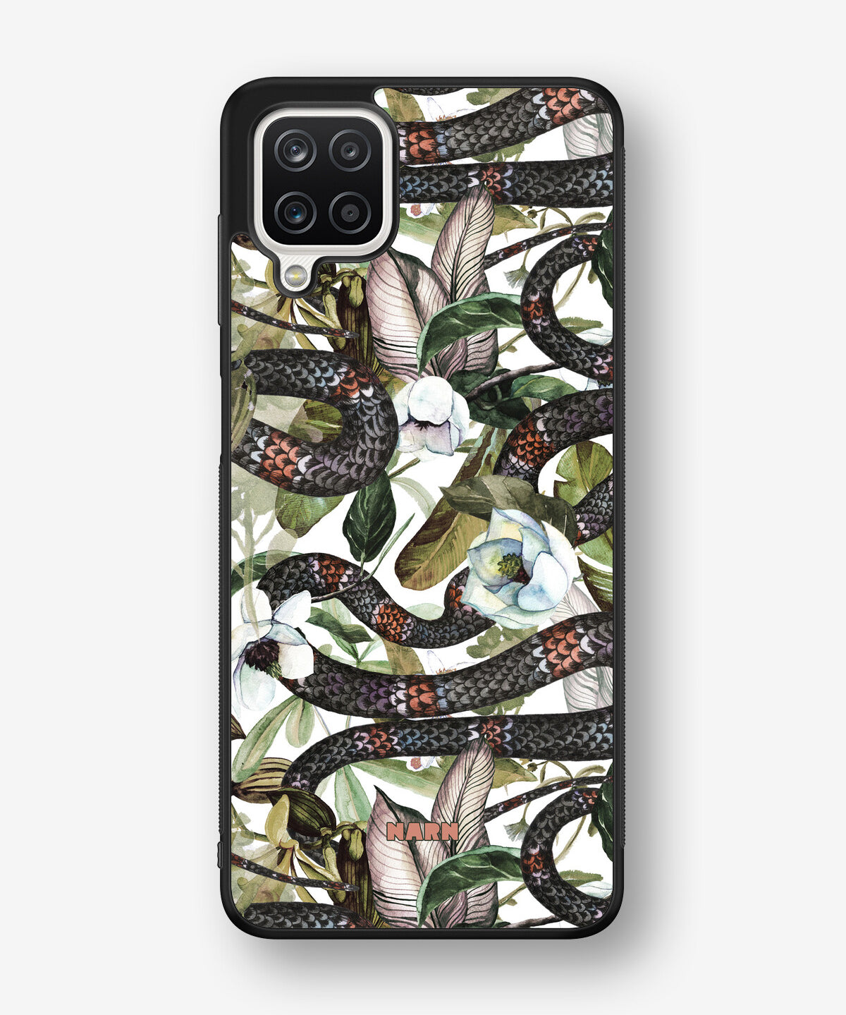 Samsung Galaxy A12 Hard Case – Jungle Snake - View 1