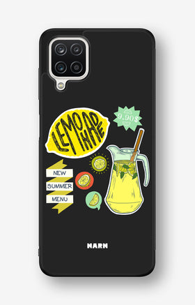 Samsung Galaxy A12 Hard Case – Lemon Summer - View 1