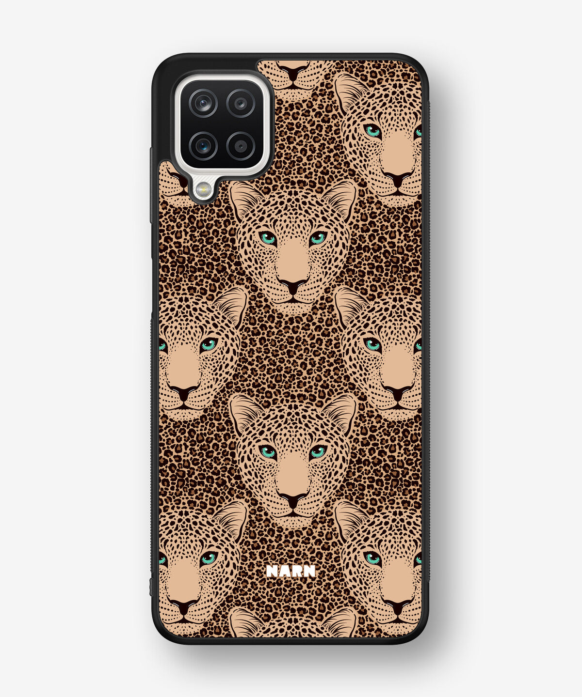 Samsung Galaxy A12 Hard Case – Leopard Gaze - View 1