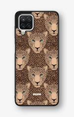 Samsung Galaxy A12 Hard Case – Leopard Gaze - View 1