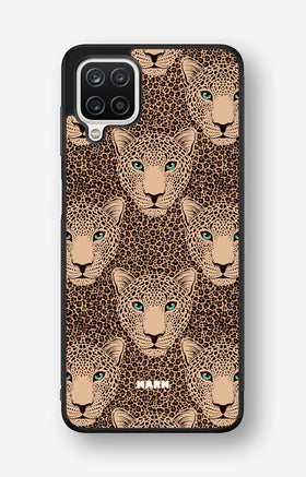 Samsung Galaxy A12 Hard Case – Leopard Gaze - View 1