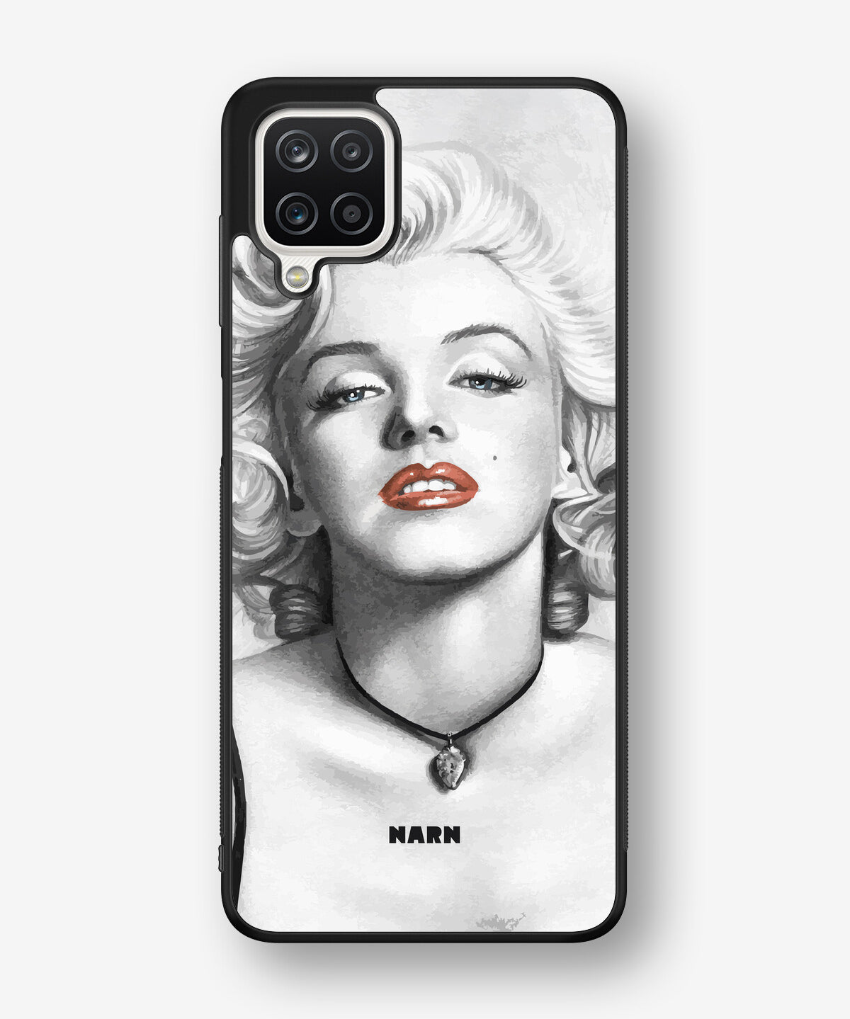 Samsung Galaxy A12 Hard Case – Marilyn - View 1