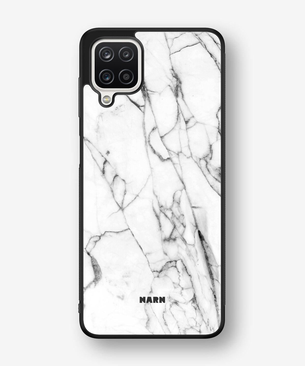Samsung Galaxy A12 Hard Case – Milky Marble - View 1