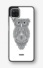 Samsung Galaxy A12 Hard Case – Owl - View 1