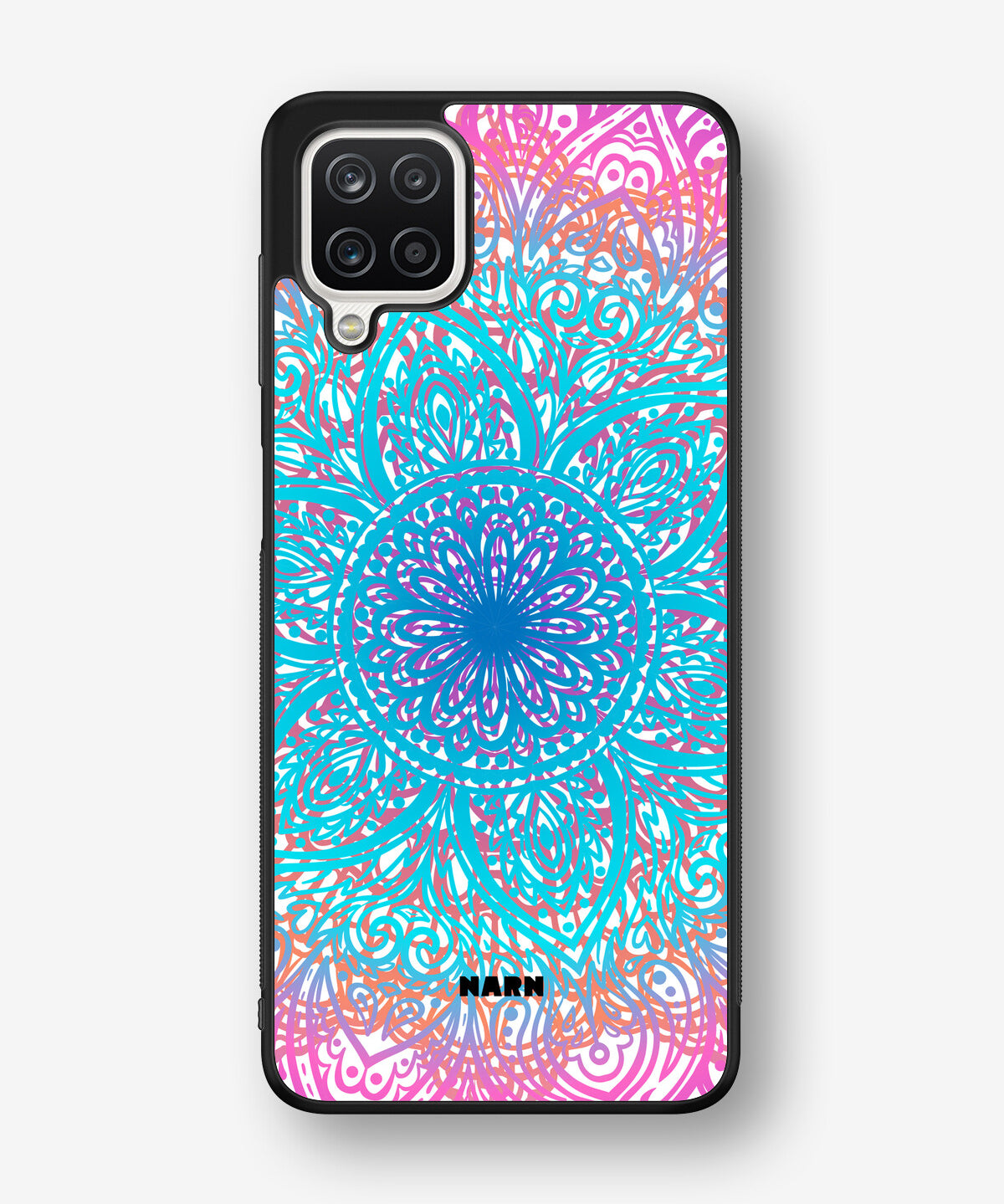 Samsung Galaxy A12 Hard Case – Pastel Mandala - View 1