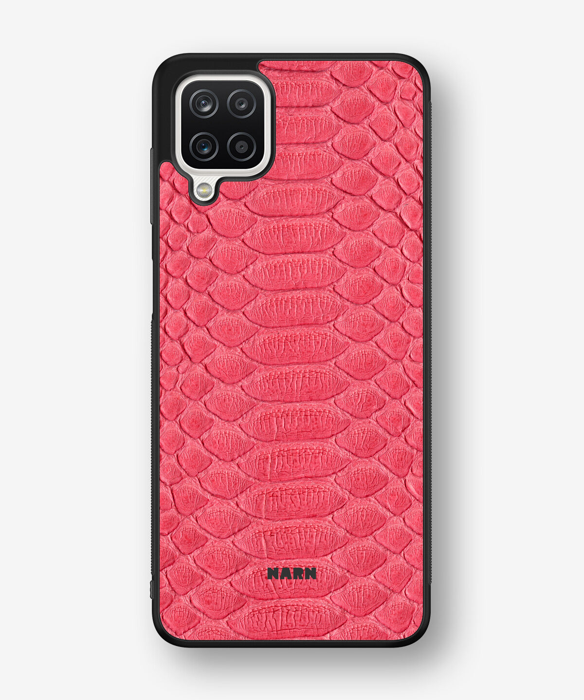 Samsung Galaxy A12 Hard Case – Pink Snake - View 1