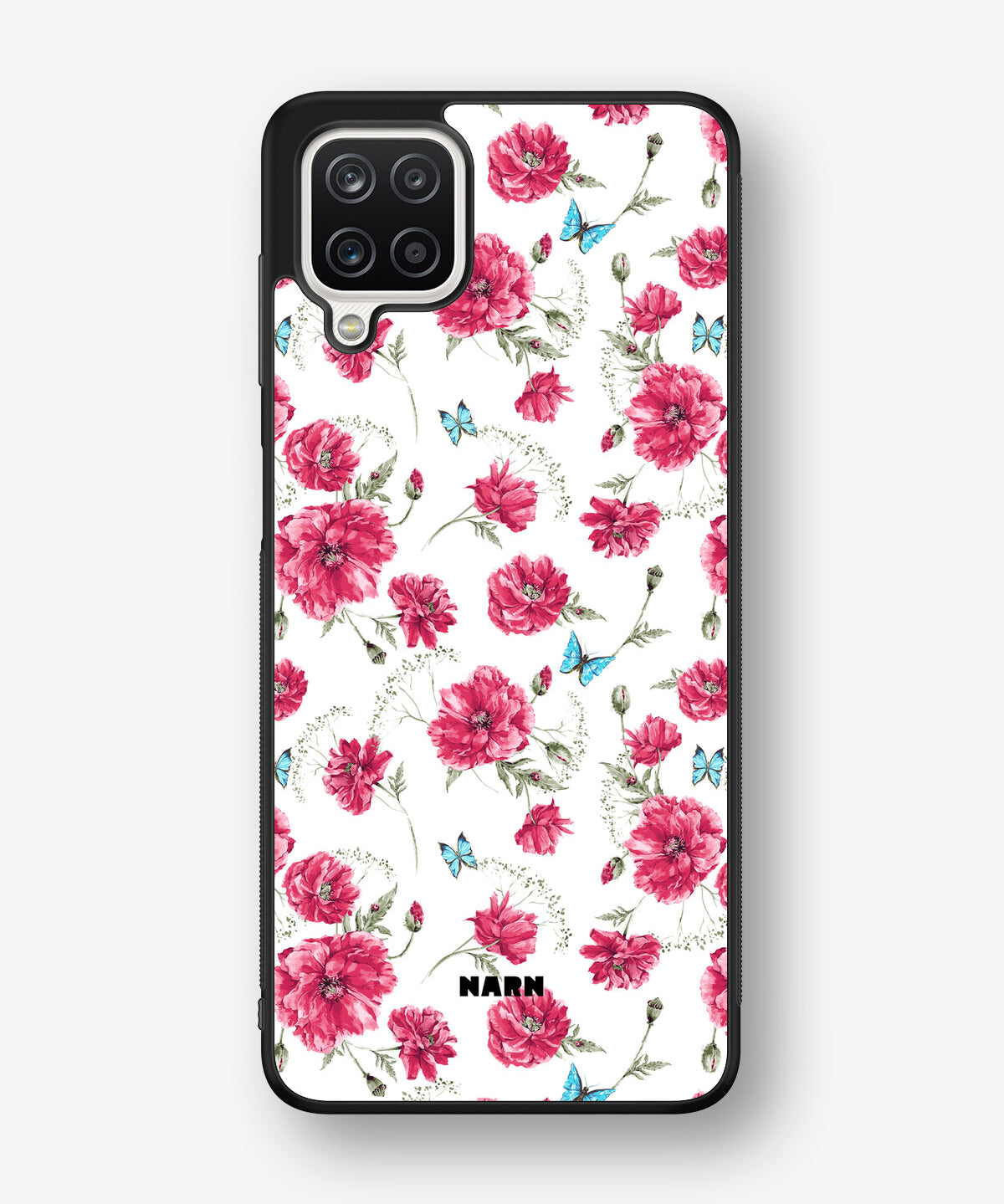 Samsung Galaxy A12 Hard Case – Poppies in Bloom - View 1