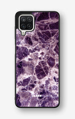 Samsung Galaxy A12 Hard Case – Purple Marble - View 1