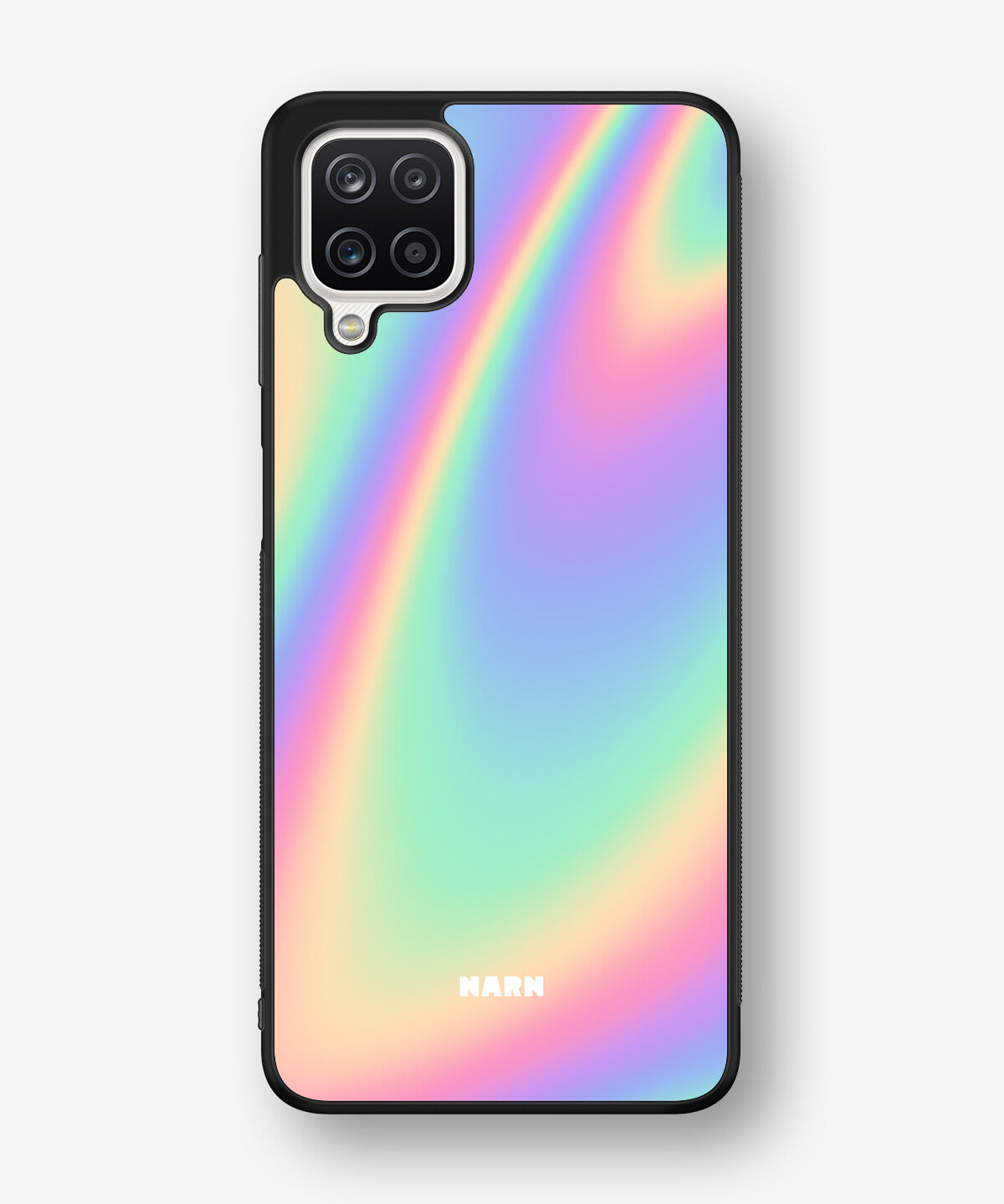 Samsung Galaxy A12 Hard Case – Rainbow Haze - View 1