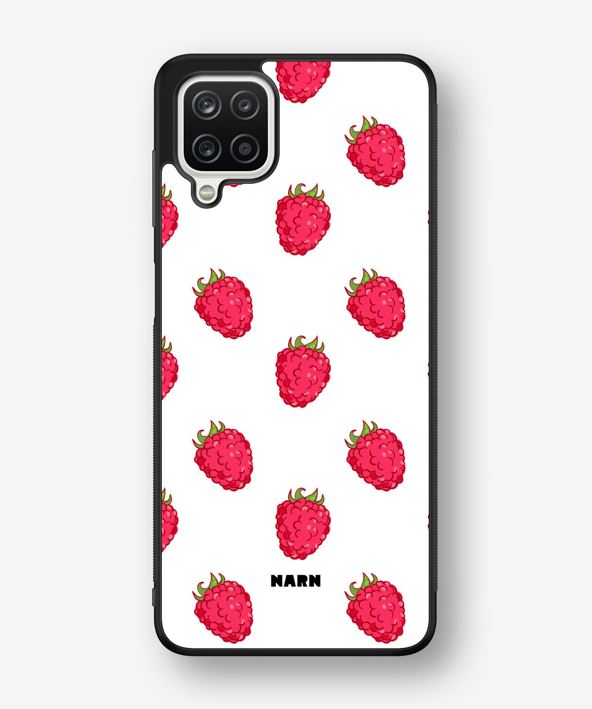 Samsung Galaxy A12 Hard Case – Raspberry Bliss - View 1