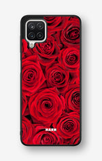 Samsung Galaxy A12 Hard Case – Red Roses - View 1