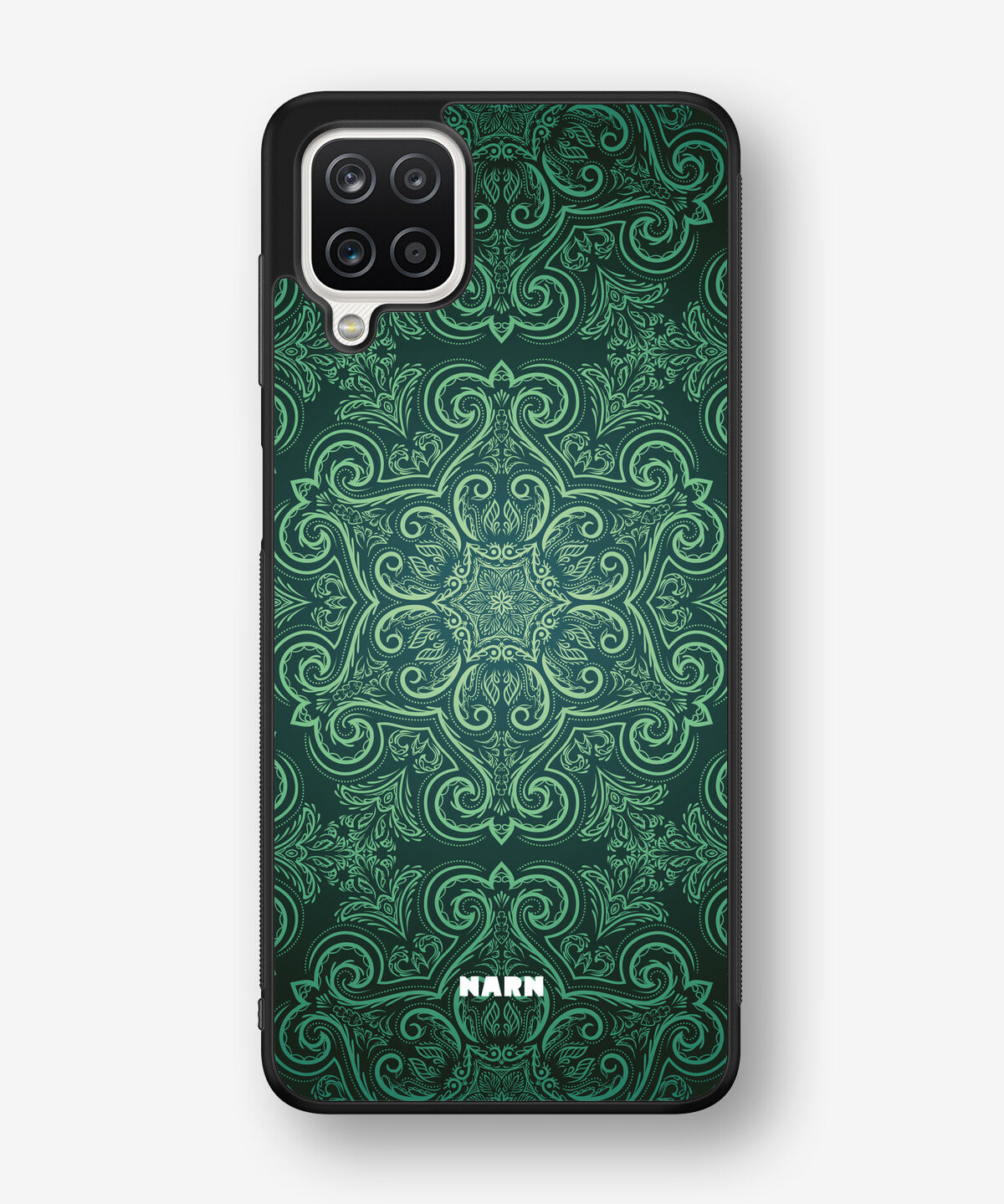 Samsung Galaxy A12 Hard Case – Retro Forest - View 1
