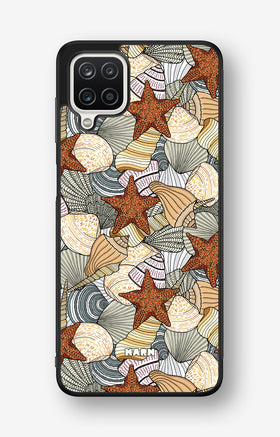 Samsung Galaxy A12 Hard Case – Sea Shells - View 1