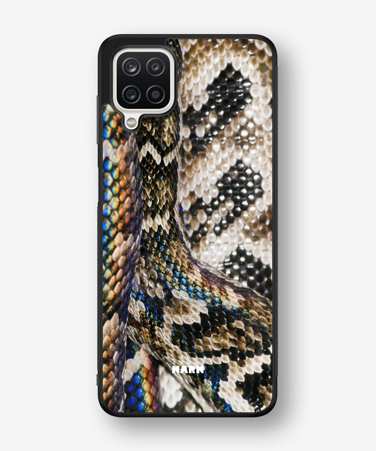 Samsung Galaxy A12 Hard Case – Shining Snakeskin - View 1