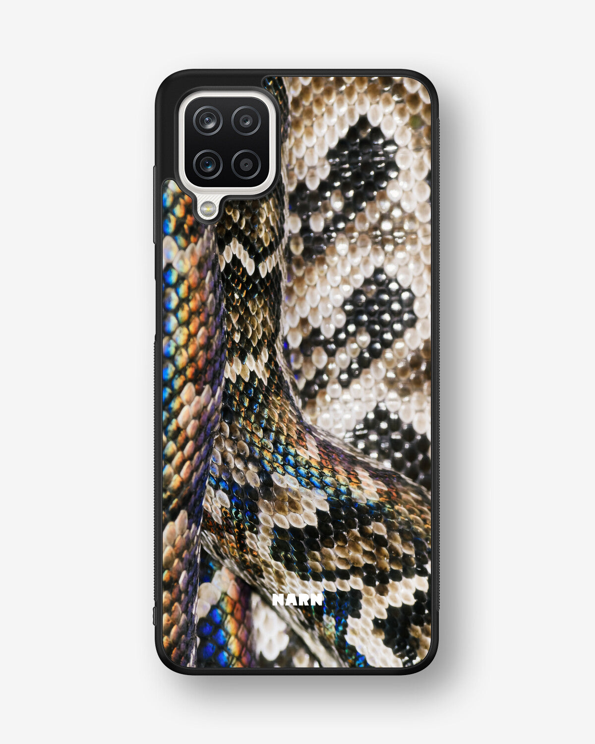 Samsung Galaxy A12 Hard Case – Shining Snakeskin - View 1
