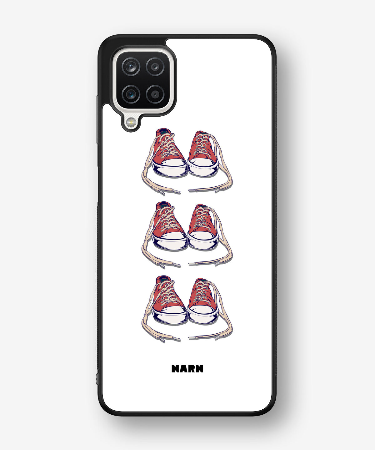 Samsung Galaxy A12 Hard Case – Shoes - View 1