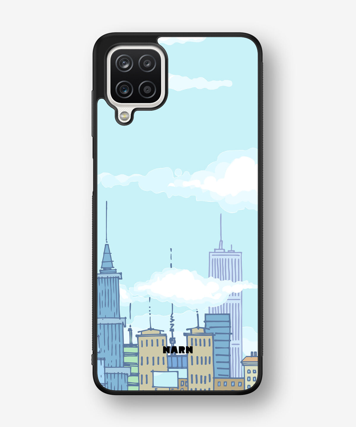 Samsung Galaxy A12 Hard Case – Skyline - View 1