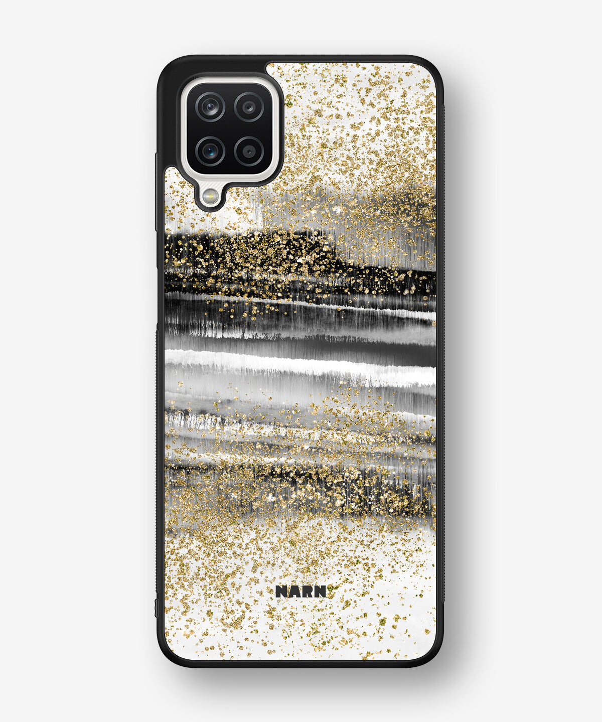Samsung Galaxy A12 Hard Case – Sparkly Tie Dye - View 1
