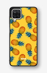 Samsung Galaxy A12 Hard Case – Sunny Pineapple - View 1