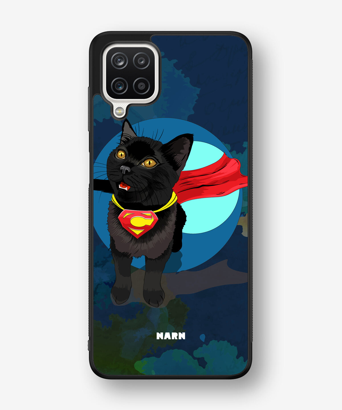 Samsung Galaxy A12 Hard Case – Super Cat - View 1