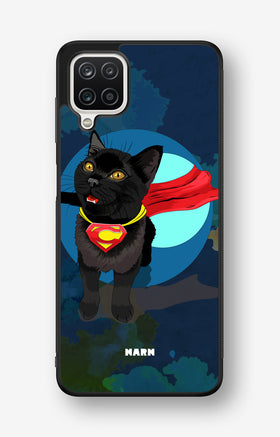 Samsung Galaxy A12 Hard Case – Super Cat - View 1