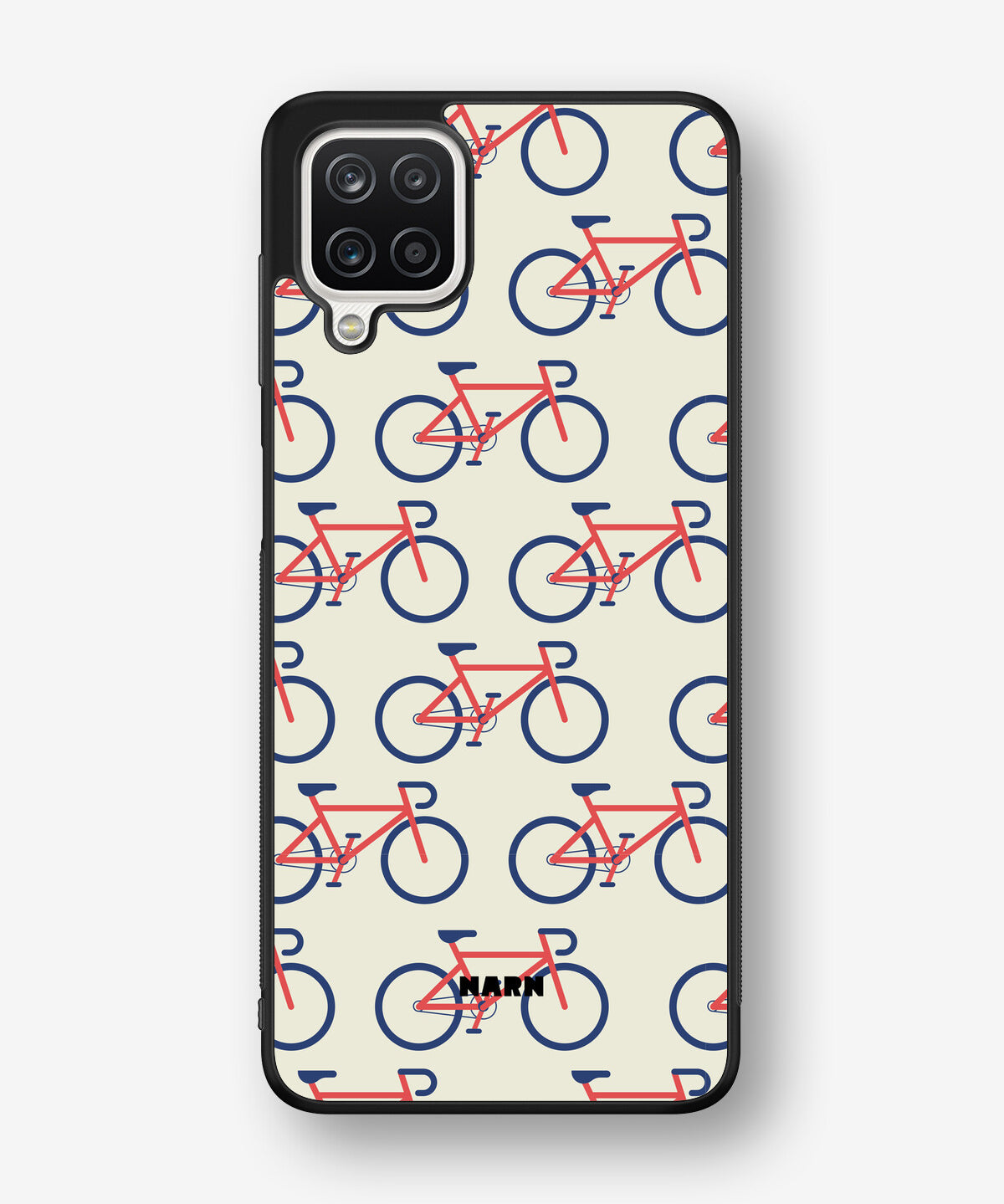 Samsung Galaxy A12 Hard Case – Vintage Bicycle - View 1