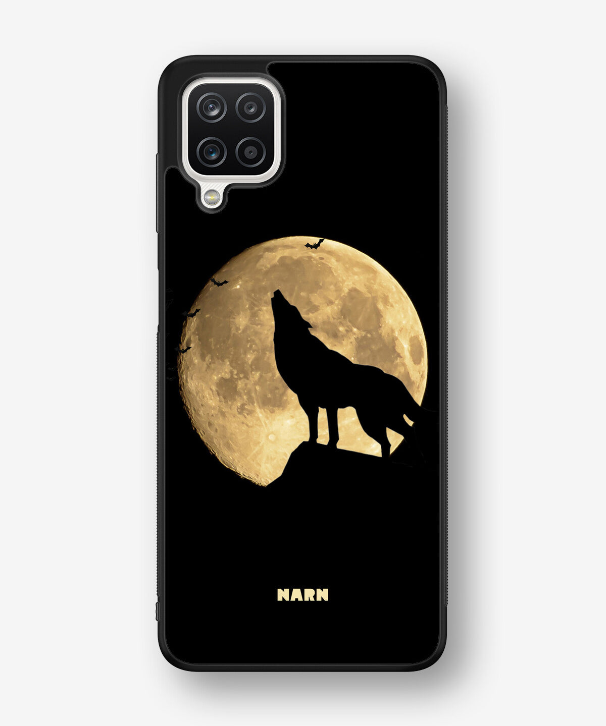 Samsung Galaxy A12 Hard Case – Wolf - View 1