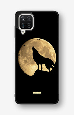 Samsung Galaxy A12 Hard Case – Wolf - View 1