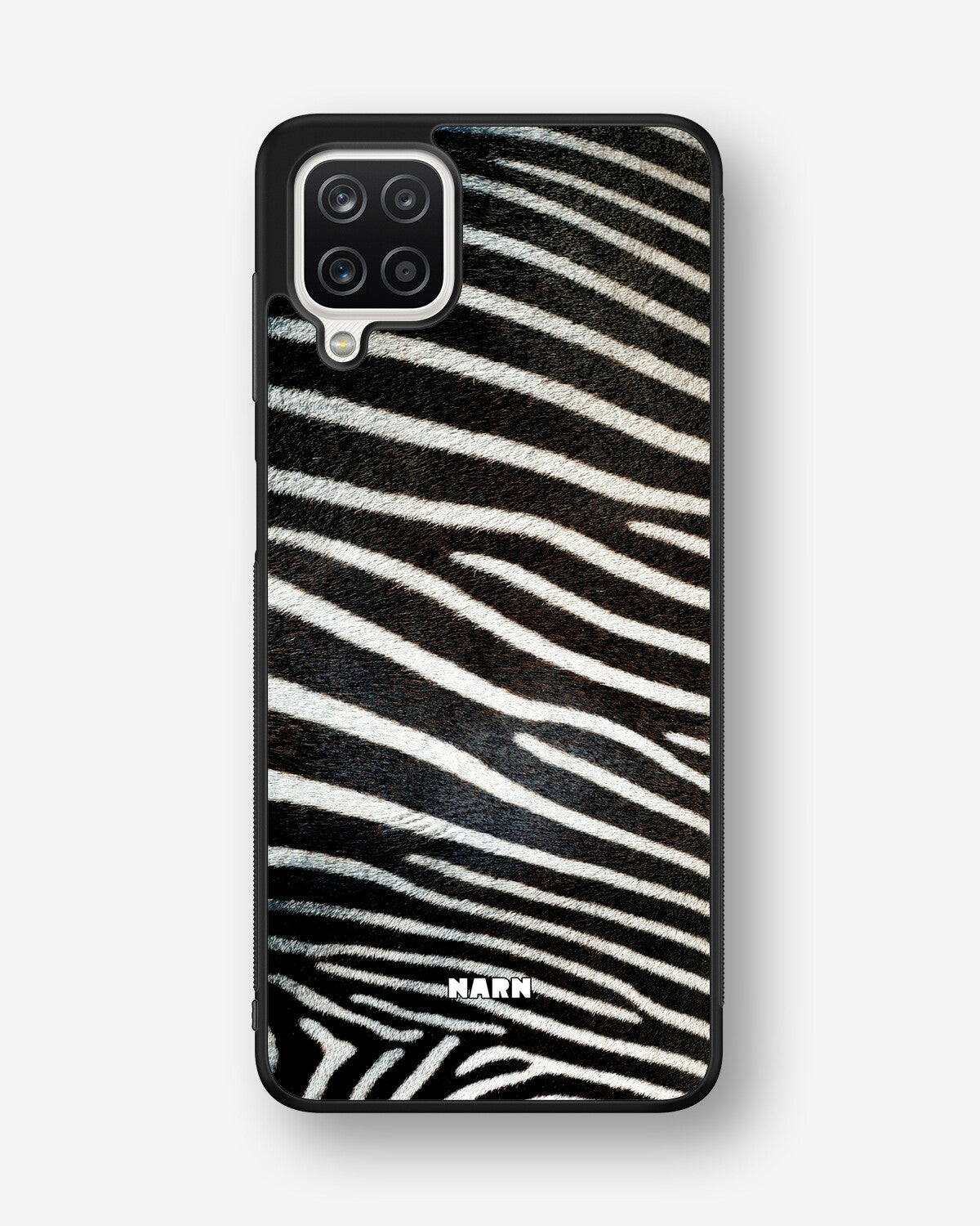 Samsung Galaxy A12 Hard Case – Zebra Stripe - View 1