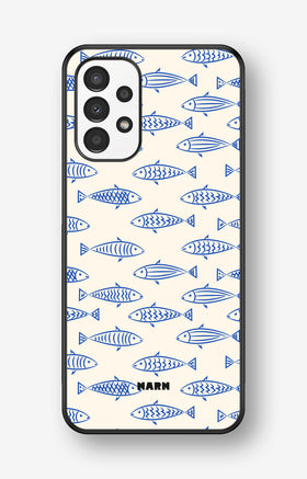 Samsung Galaxy A13 Hard Case – Blue Catch - View 1