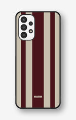 Samsung Galaxy A13 Hard Case – Bordeaux Stripe - View 1