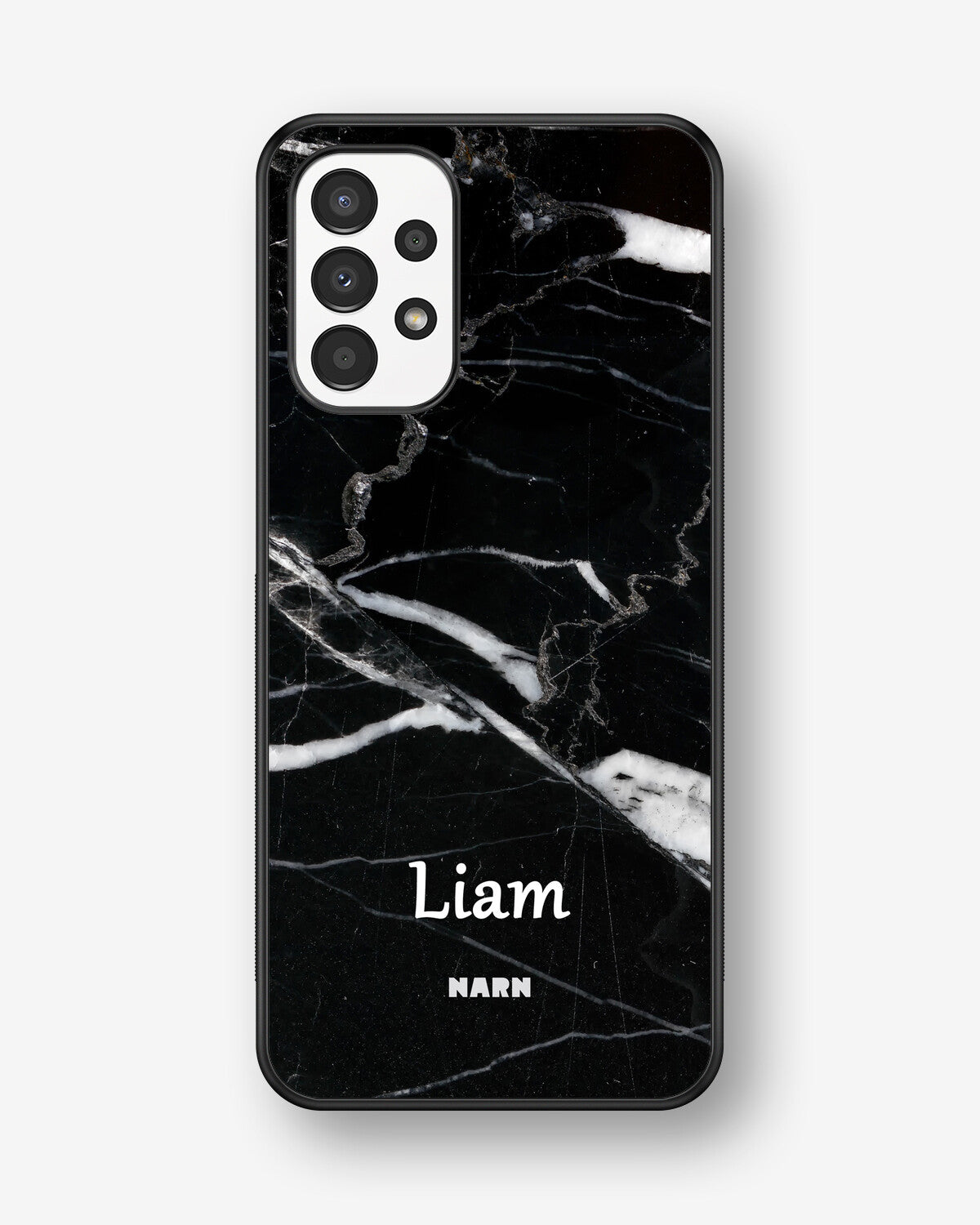Samsung Galaxy A13 Hard Case – Custom - Black Marble - View 1