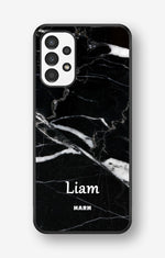 Samsung Galaxy A13 Hard Case – Custom - Black Marble - View 1