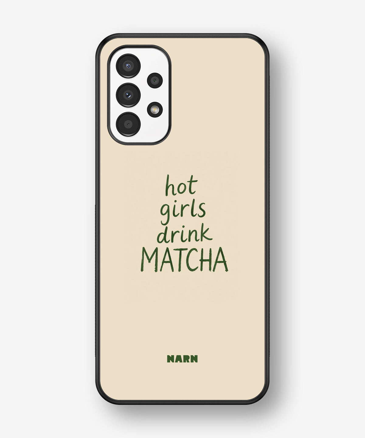Samsung Galaxy A13 Hard Case – Drink Matcha - View 1