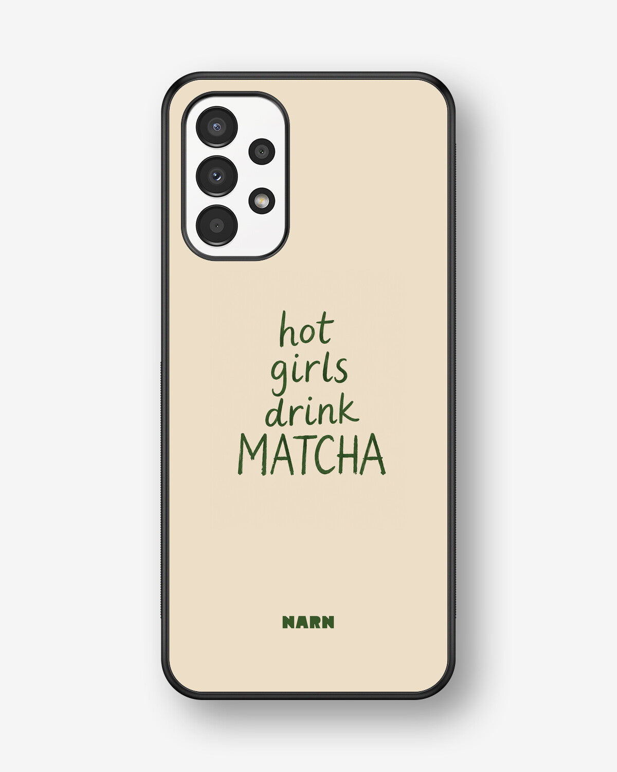 Samsung Galaxy A13 Hard Case – Drink Matcha - View 1