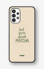 Samsung Galaxy A13 Hard Case – Drink Matcha - View 1