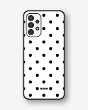 Samsung Galaxy A13 Hard Case – Mono Dots - View 1