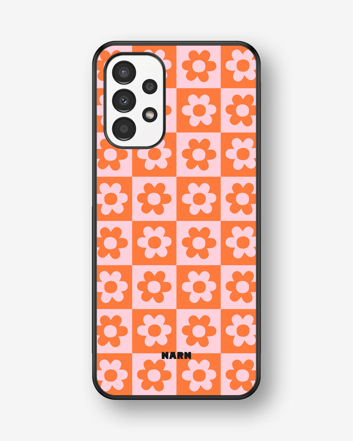 Samsung Galaxy A13 Hard Case – Peach Petals - View 1