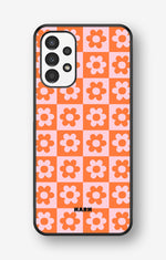 Samsung Galaxy A13 Hard Case – Peach Petals - View 1