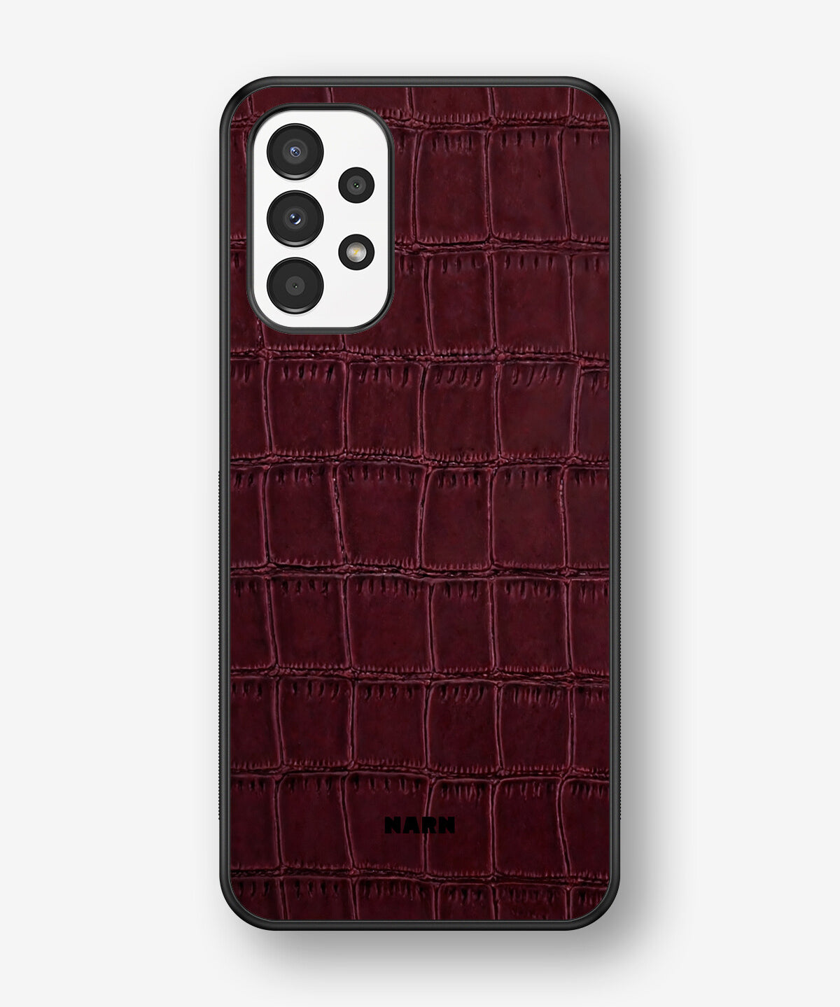 Samsung Galaxy A13 Hard Case – Rouge Croc - View 1