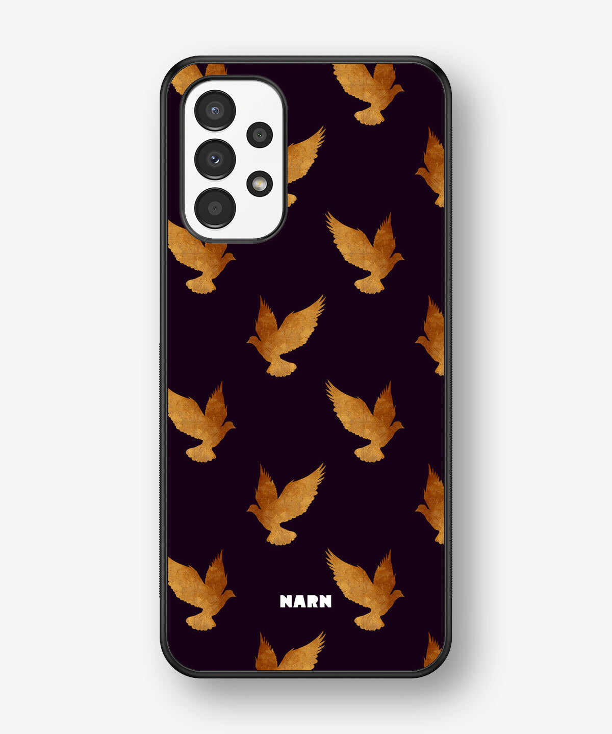 Samsung Galaxy A13 Hard Case – Royal Doves - View 1