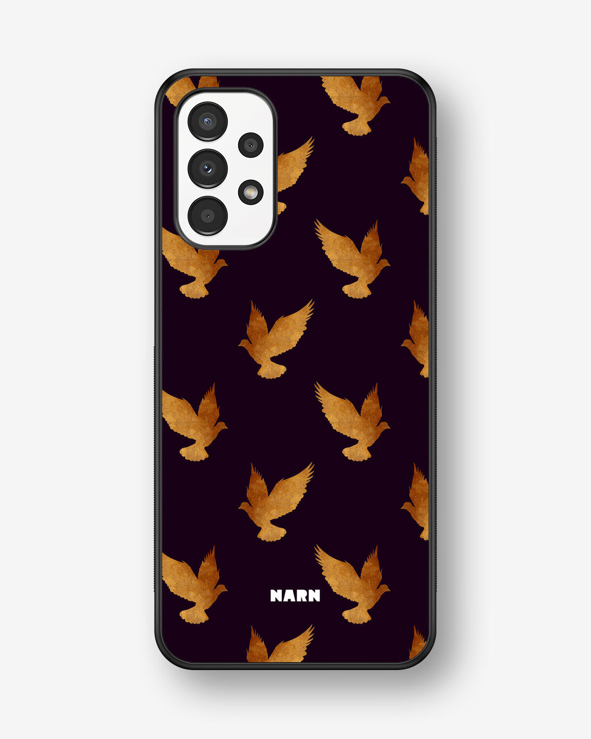 Samsung Galaxy A13 Hard Case – Royal Doves - View 1