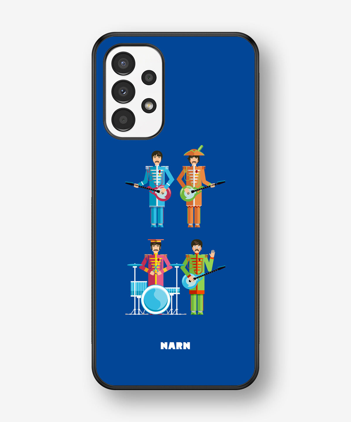 Samsung Galaxy A13 Hard Case – Beatles Blue - View 1