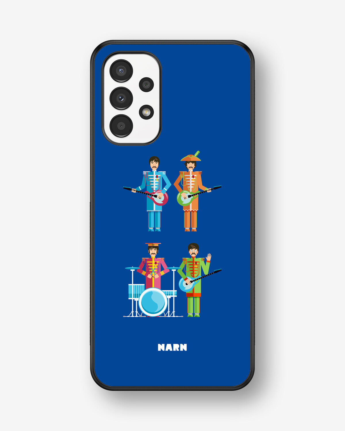 Samsung Galaxy A13 Hard Case – Beatles Blue - View 1
