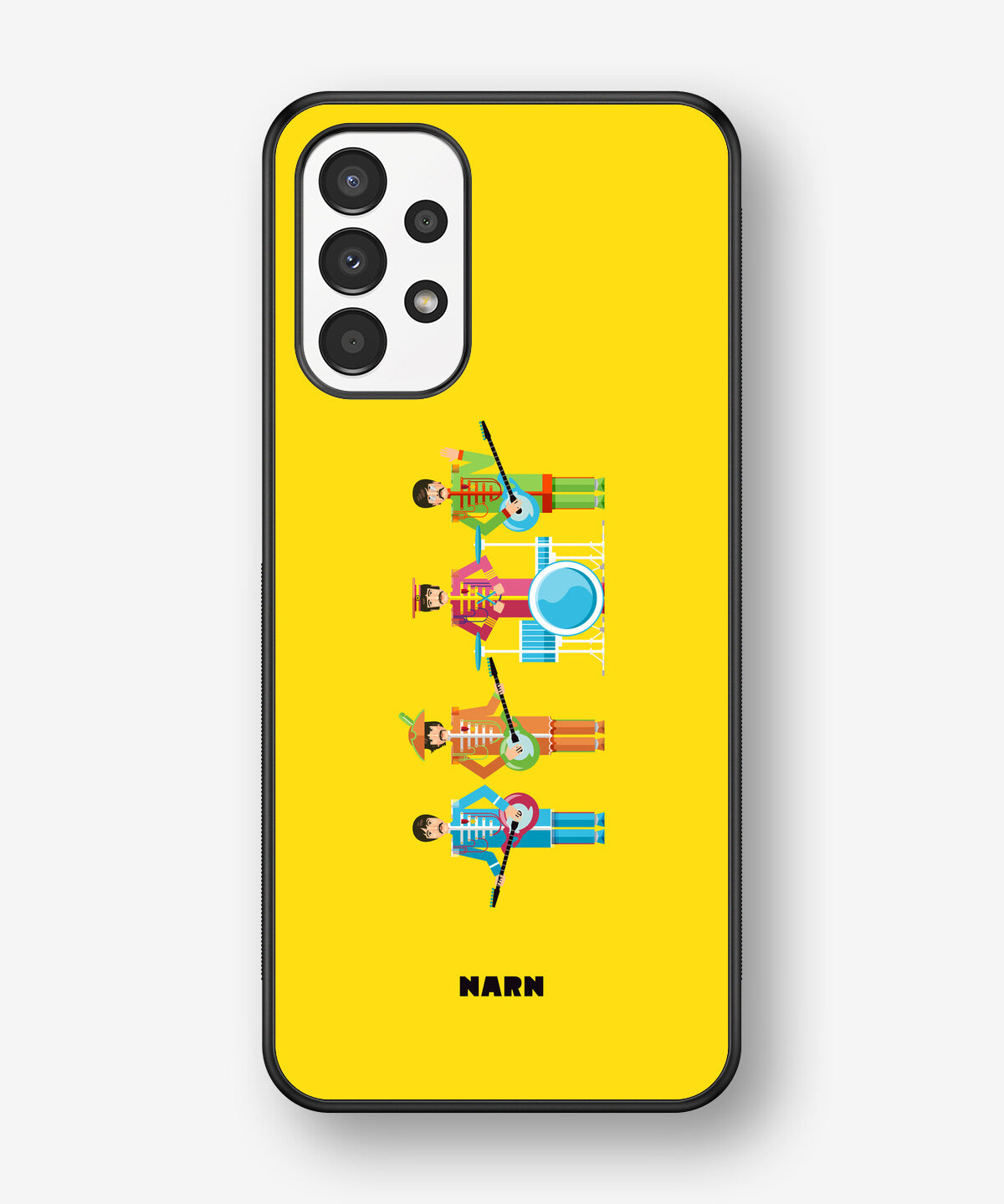 Samsung Galaxy A13 Hard Case – Beatles Yellow - View 1
