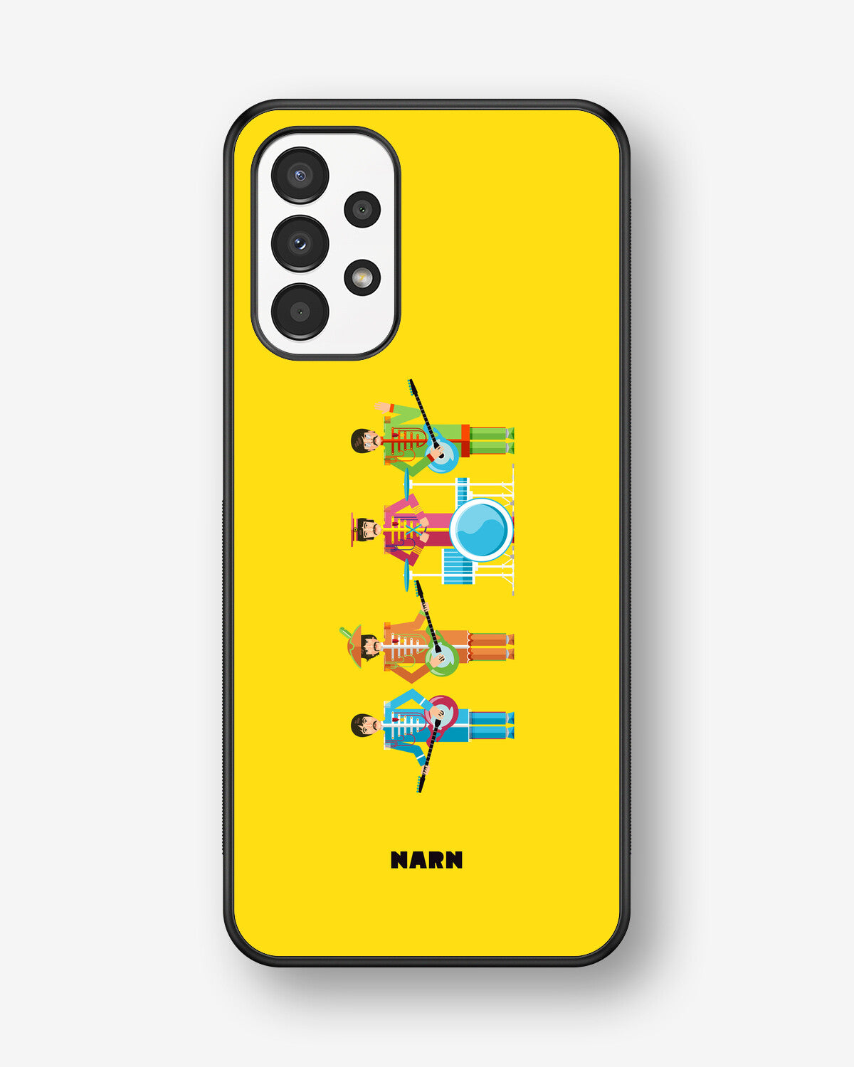 Samsung Galaxy A13 Hard Case – Beatles Yellow - View 1