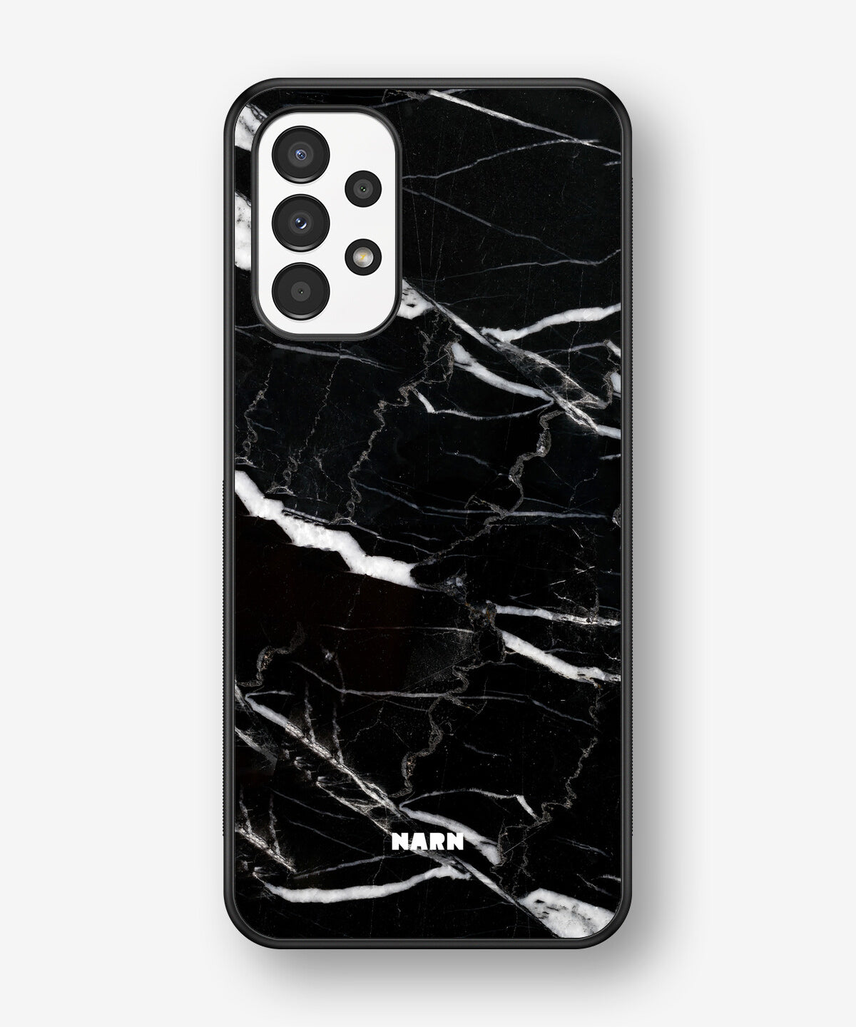 Samsung Galaxy A13 Hard Case – Black Marble - View 1